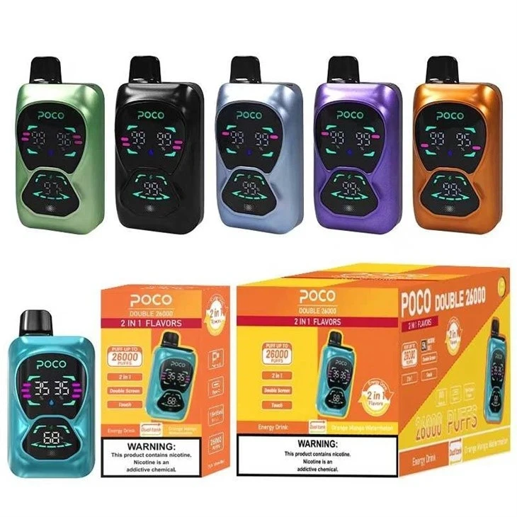 POCO DOUBLE 26000 Puffs Vape suppliers