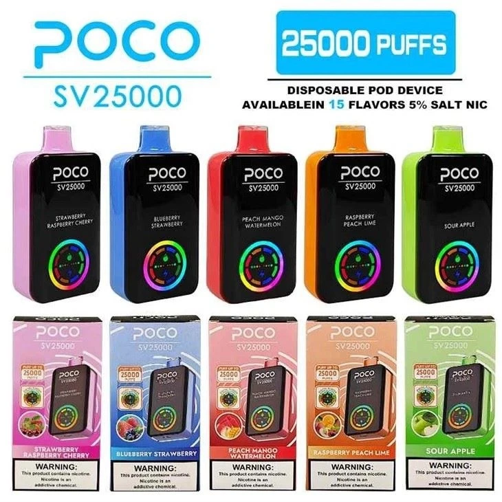 POCO SV 25000 Puffs Vape factory