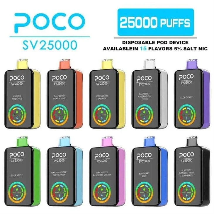 POCO SV 25000 Puffs Vape suppliers