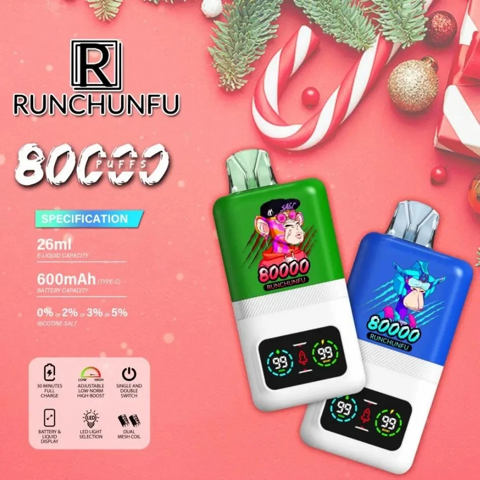 Runchunfu 80000 Puffs við Skjálvtaskjálvta