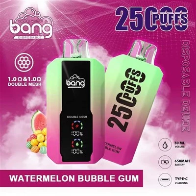 Bang 25000 Puffs Stórt skjálvtaskjálvti